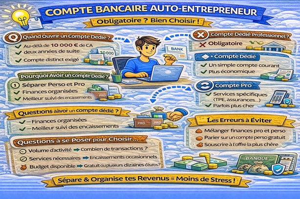 compte bancaire auto entrepreneur