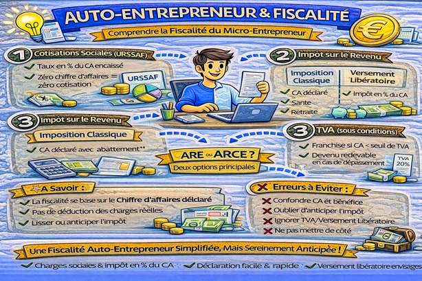 auto entrepreneur fiscalité