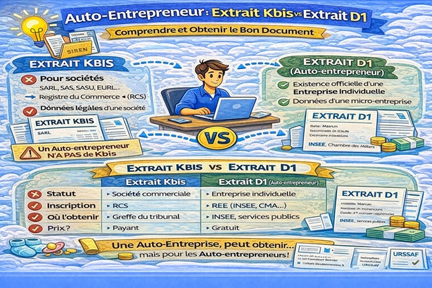 auto entrepreneur extrait kbis