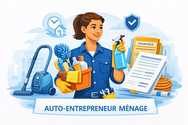 auto entrepreneur menage