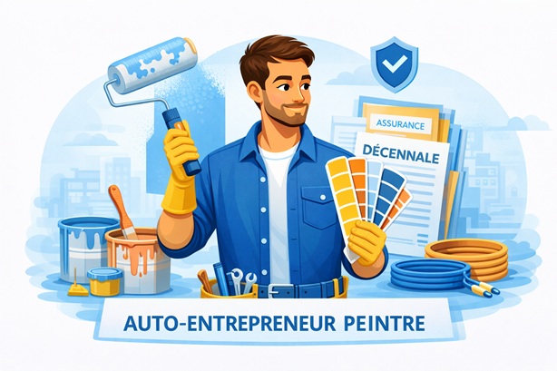 auto entrepreneur peintre