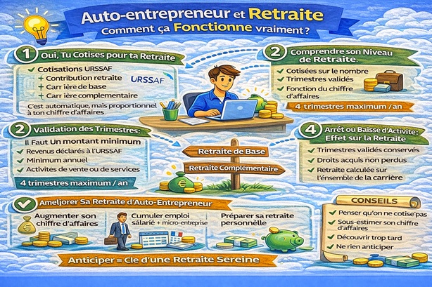 auto entrepreneur retraite