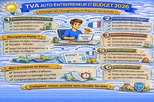 tva auto entrepreneur budget 2026