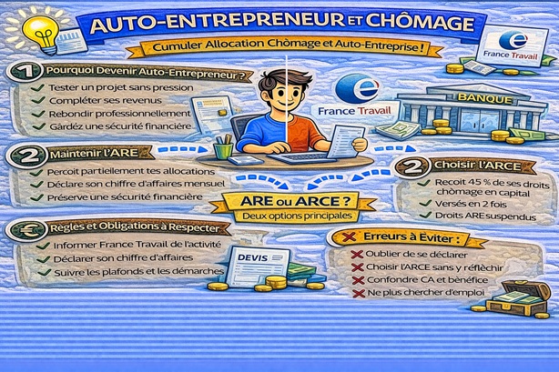 auto entrepreneur chomage