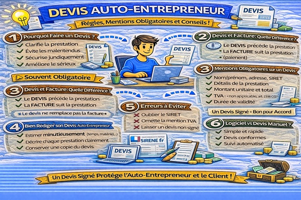 auto entrepreneur devis