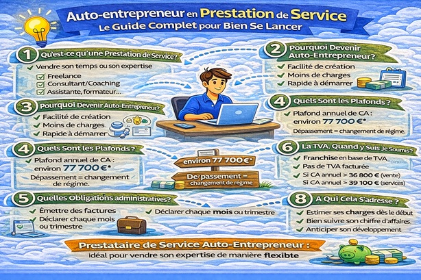 auto entrepreneur prestation de service