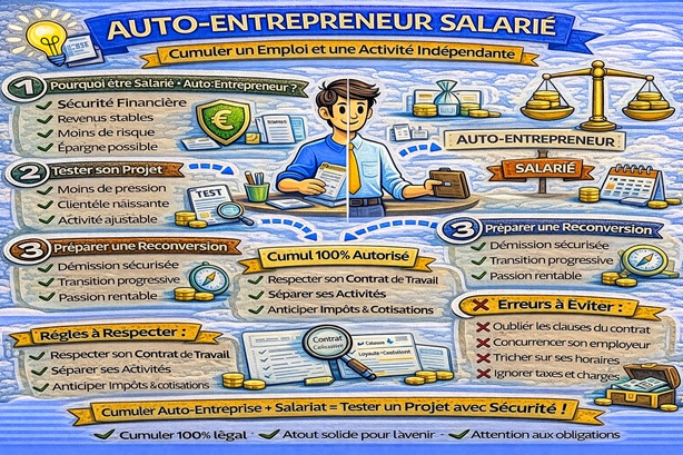 auto entrepreneur salarié