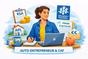 Auto entrepreneur CAF