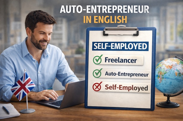 auto entrepreneur en anglais