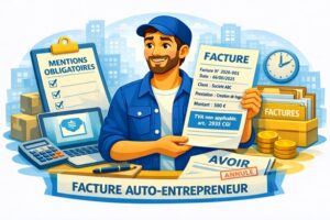 auto entrepreneur facture