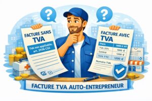 auto entrepreneur facture tva