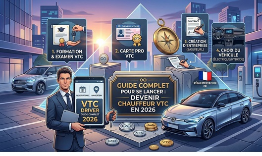 devenir chauffeur vtc